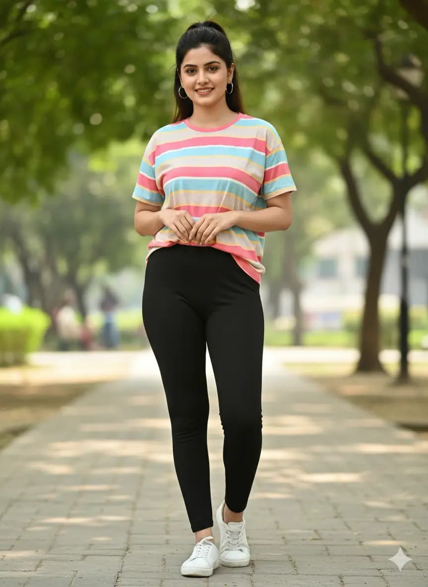 Flybird Original Ankle Length Leggings – Premium Comfort Wear