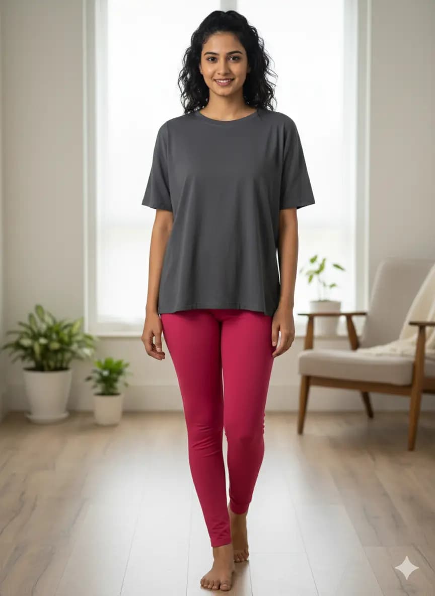 Flybird Original Ankle Length Leggings – Premium Comfort Wear